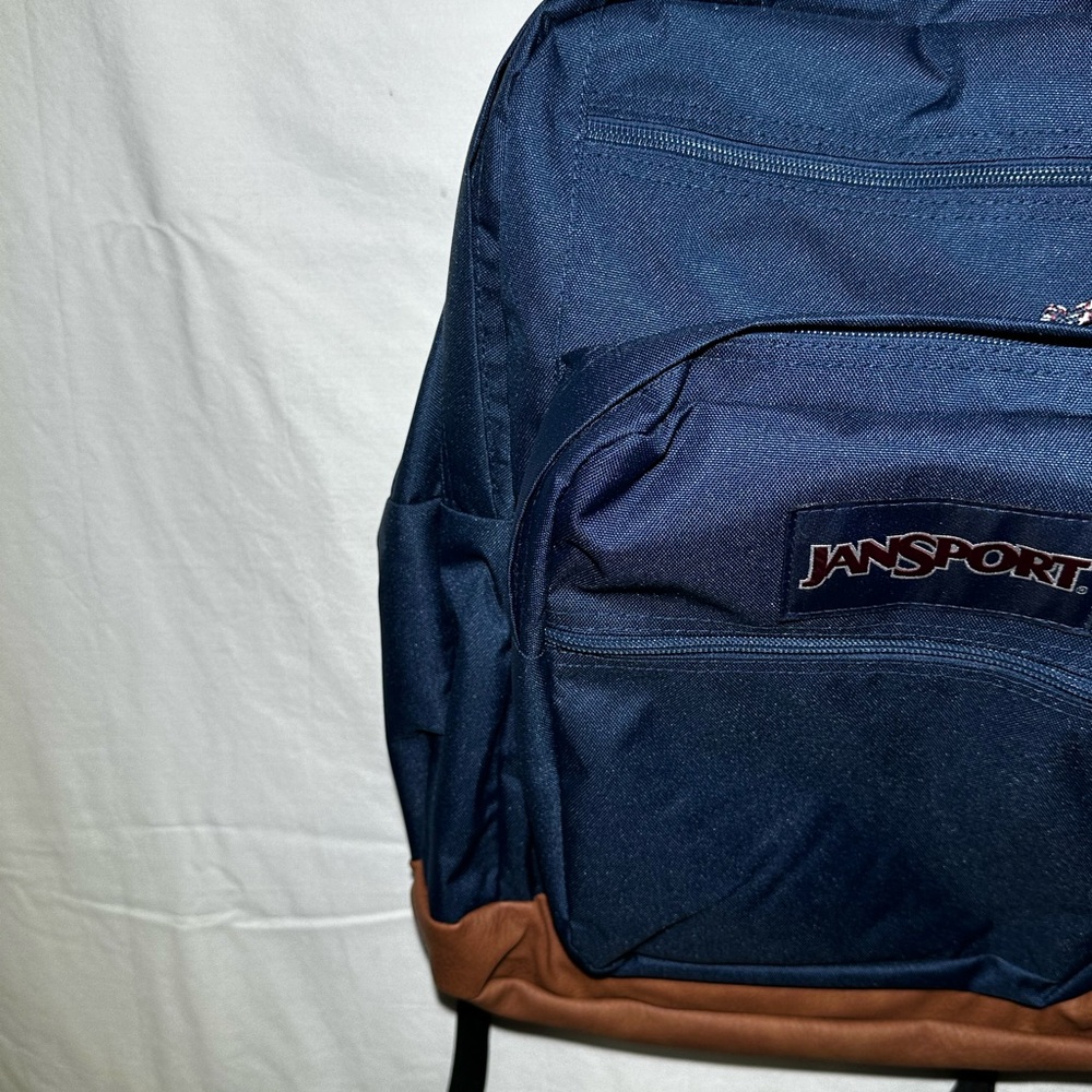 JanSport Cool Student 17.5" Backpack - Navy - Picture 4 of 10